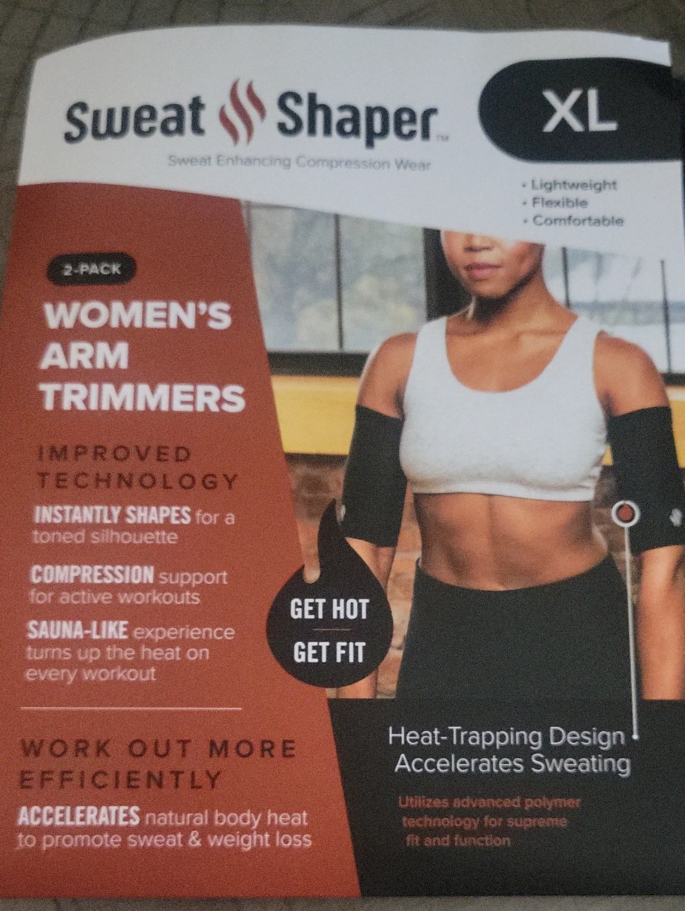 Women's Arm Trimmers (Black) - XL
